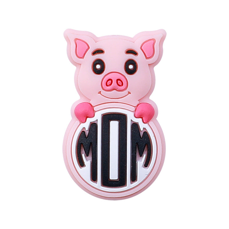 DIY Mom series silicone focal beads