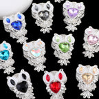 Heavy-Duty Double-Sided Owl Alloy Charm