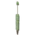 10pcs Solid Color Rhinestone Beadable Pens
