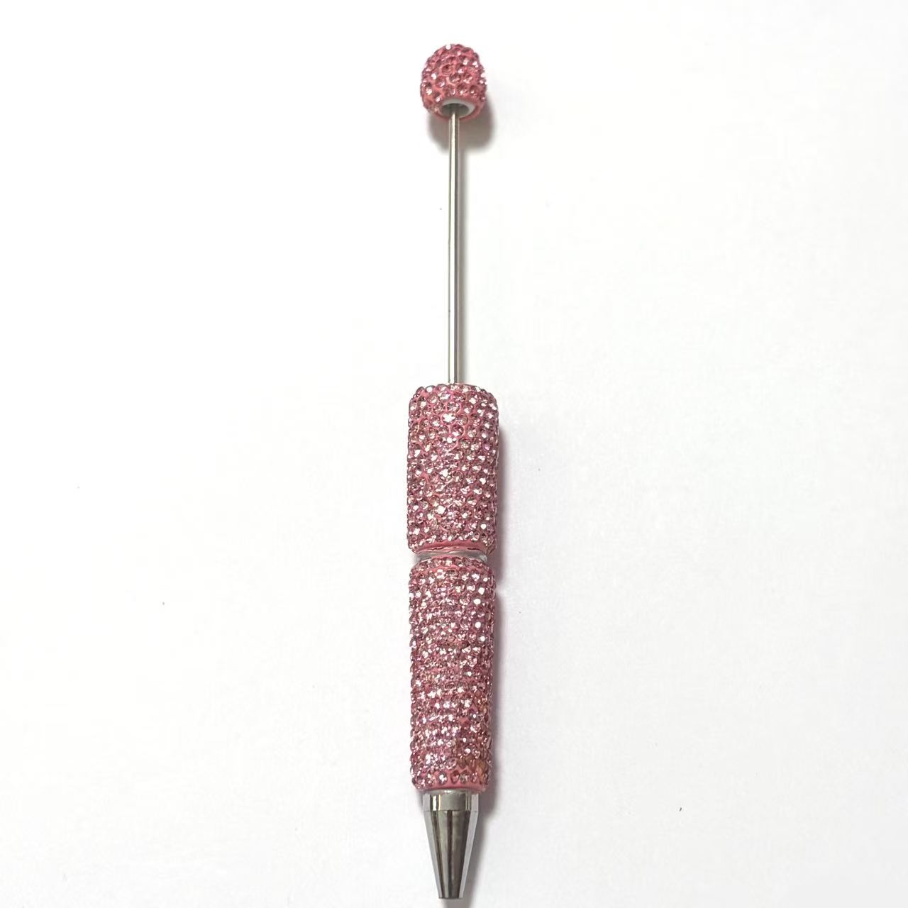 10pcs Solid Color Rhinestone Beadable Pens