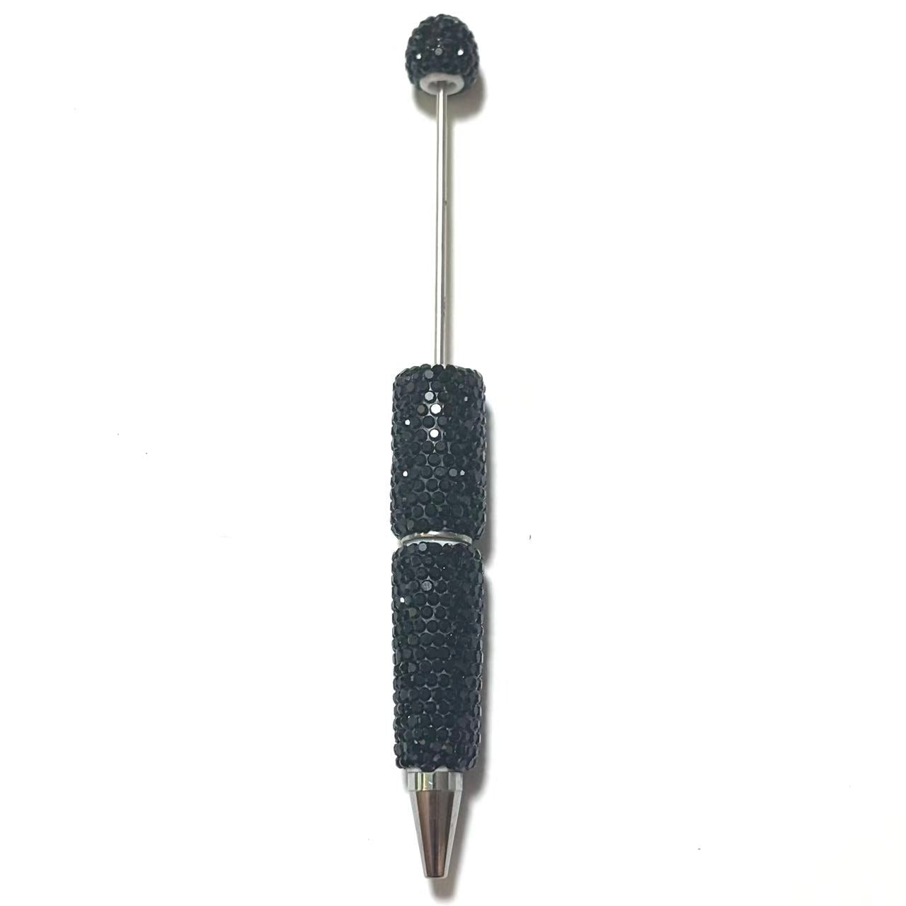 10pcs Solid Color Rhinestone Beadable Pens