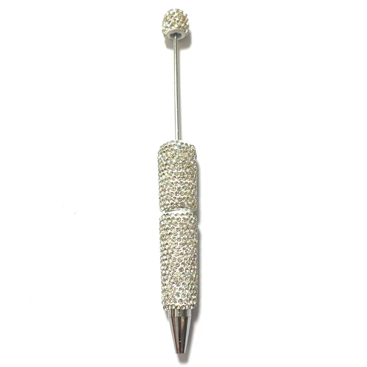 10pcs Solid Color Rhinestone Beadable Pens