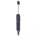 10pcs Solid Color Rhinestone Beadable Pens