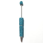 10pcs Solid Color Rhinestone Beadable Pens