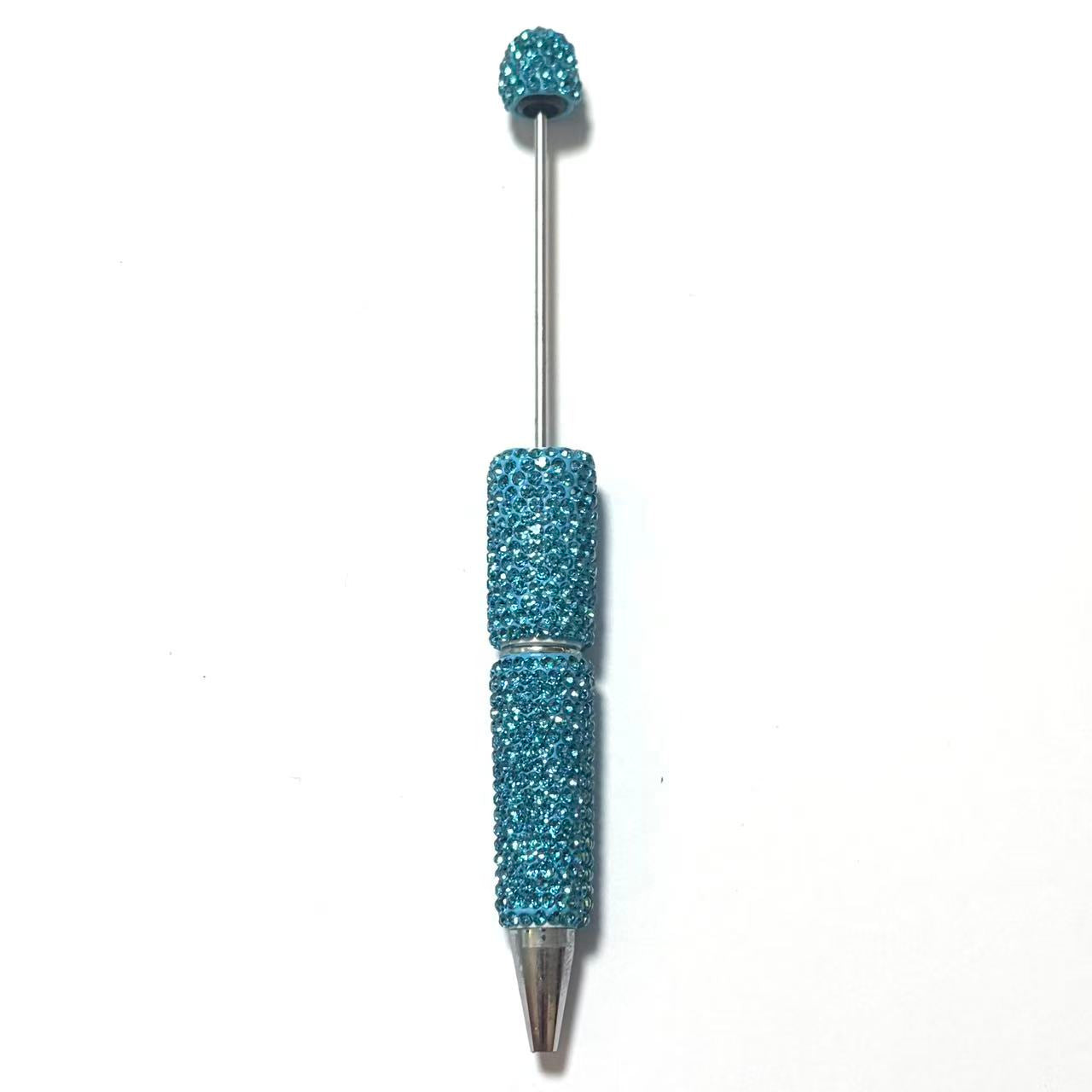 10pcs Solid Color Rhinestone Beadable Pens