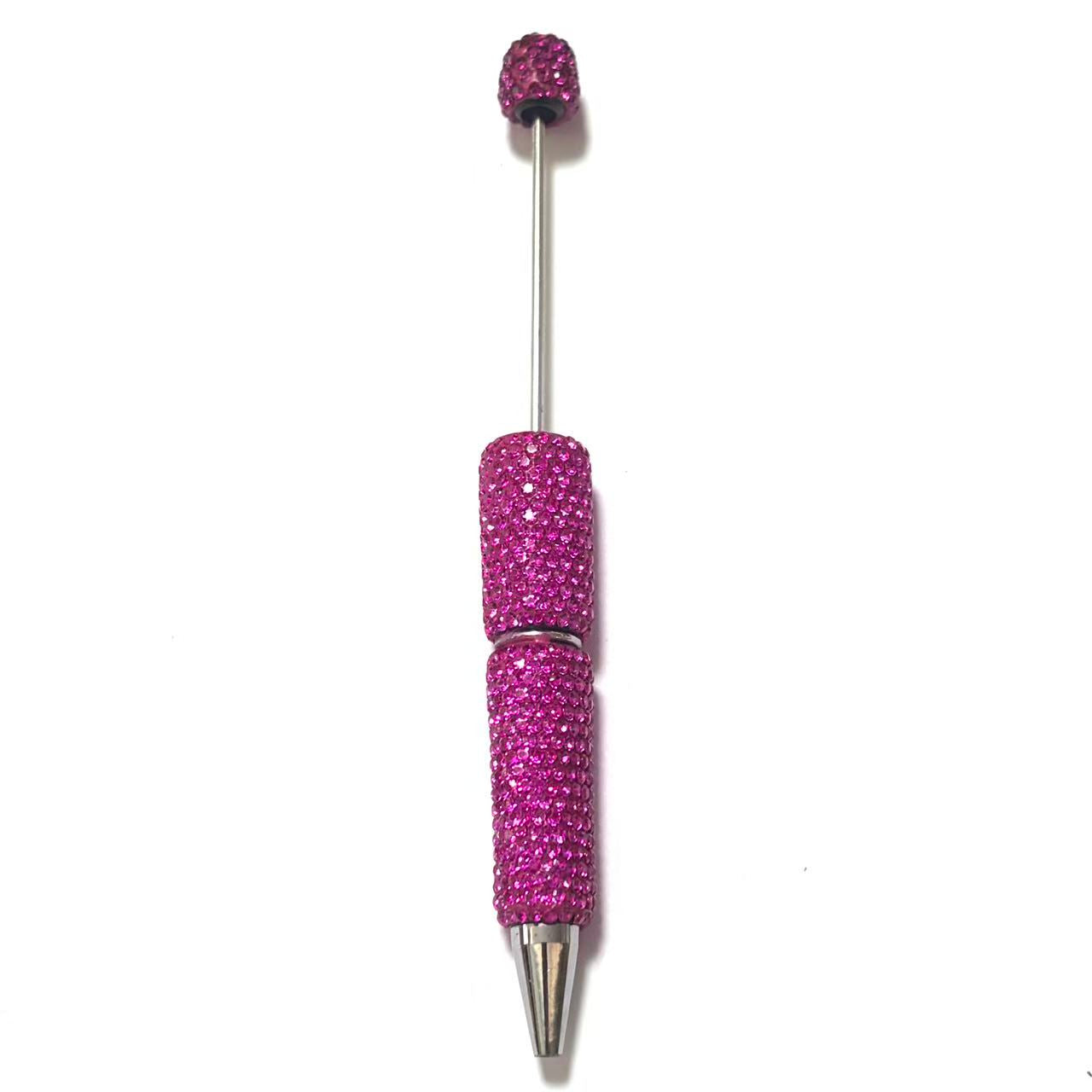 10pcs Solid Color Rhinestone Beadable Pens