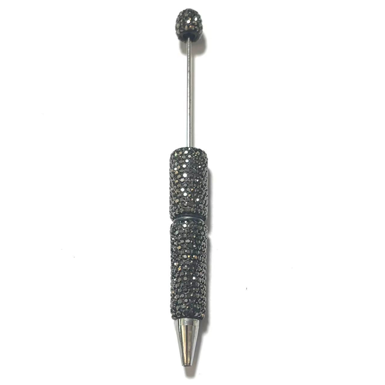 10pcs Solid Color Rhinestone Beadable Pens