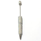10pcs Solid Color Rhinestone Beadable Pens