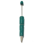 10pcs Solid Color Rhinestone Beadable Pens