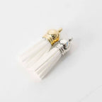 Velvet Tassel Charms | 3cm Mini Fringe Pendants for DIY Jewelry, Keychains, Bag Decor & Bohemian Crafts 30pcs/bag