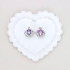 Kimhatter Heavy Duty Double-Sided Crown Alloy Bead with Rhinestones 2pcs/bag