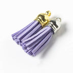 Velvet Tassel Charms | 3cm Mini Fringe Pendants for DIY Jewelry, Keychains, Bag Decor & Bohemian Crafts 30pcs/bag