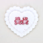 Stardust Full Crystal Bear Heart Zircon Diamond Ball Bead