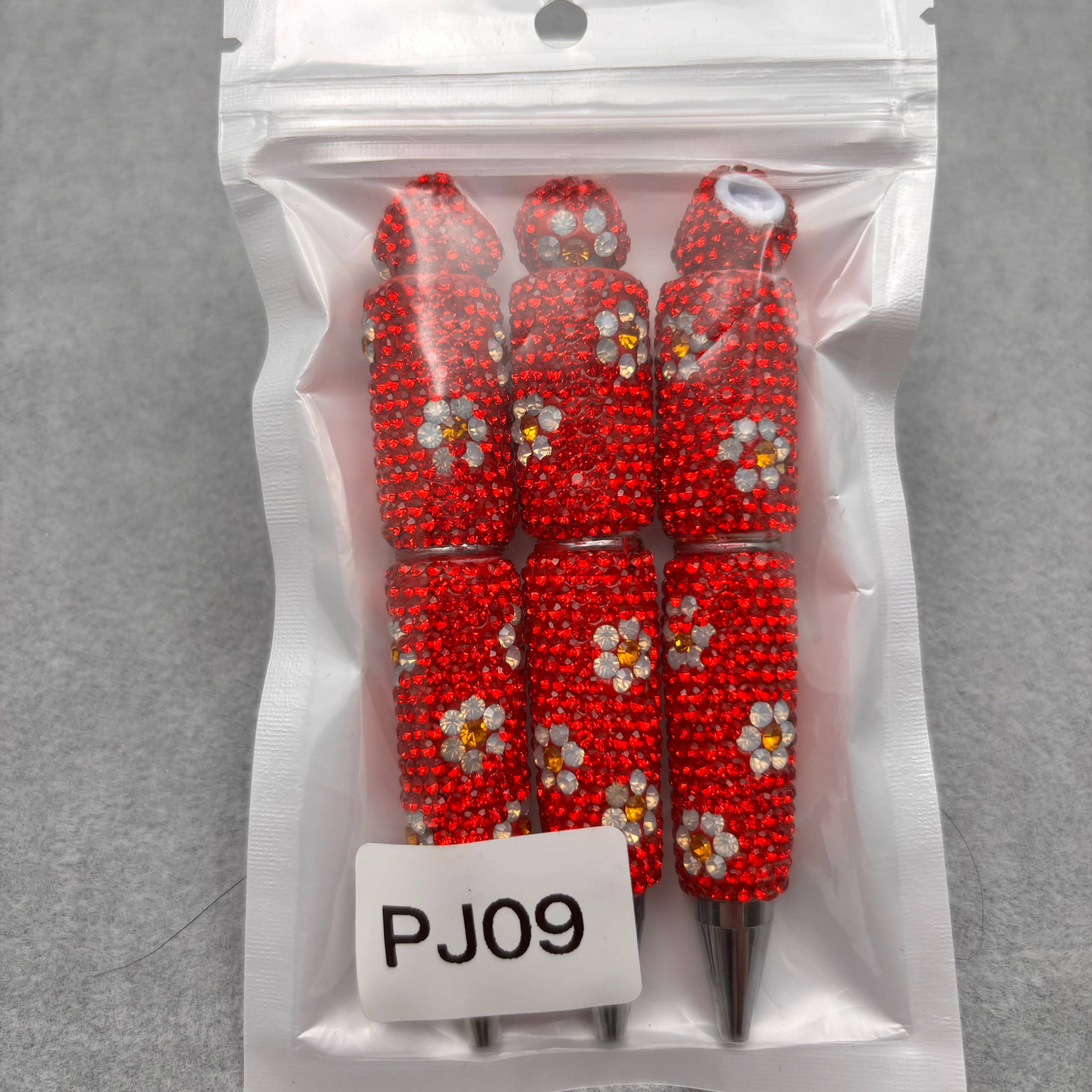 3pcs  Rhinestone Beadable Pens  PJ