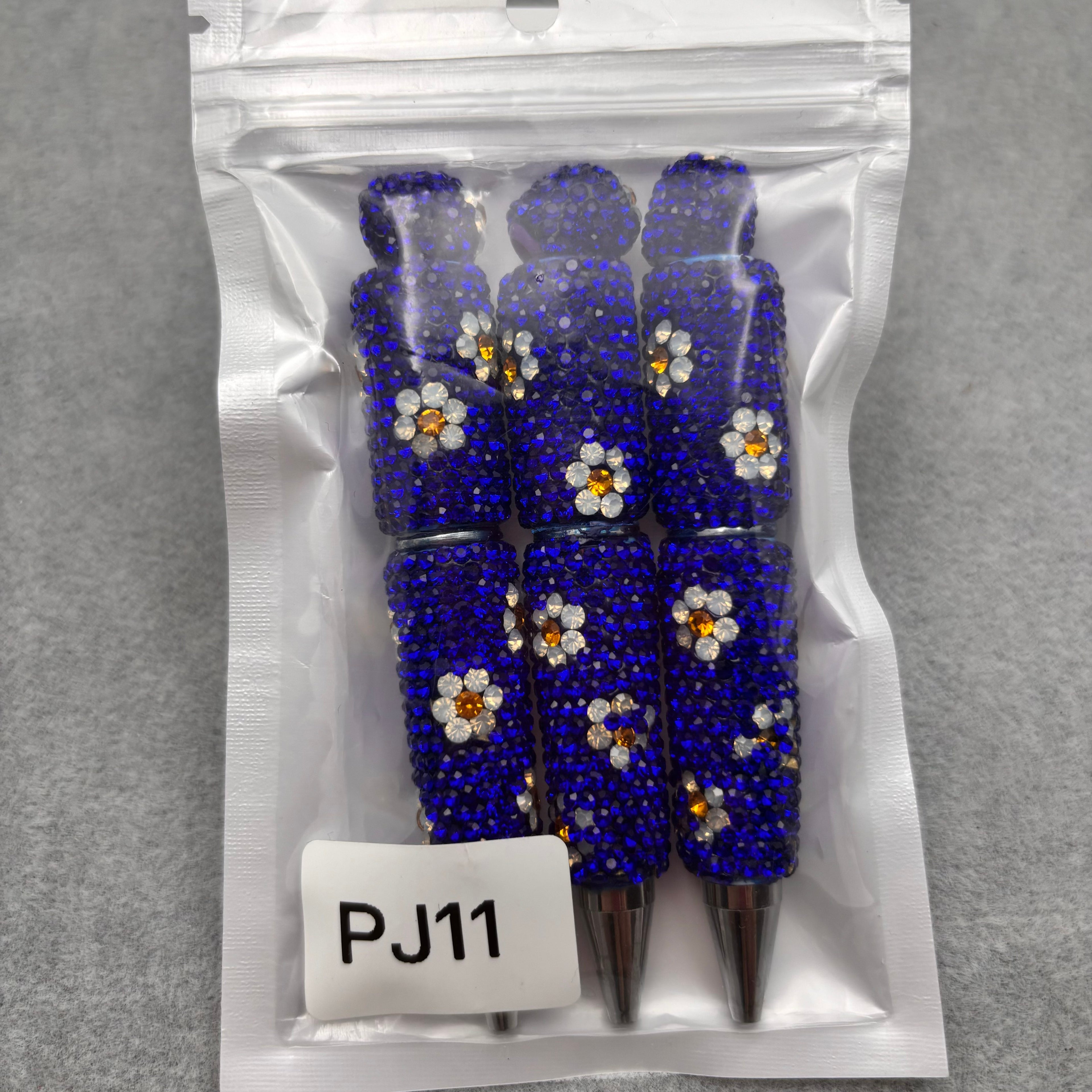 3pcs  Rhinestone Beadable Pens  PJ