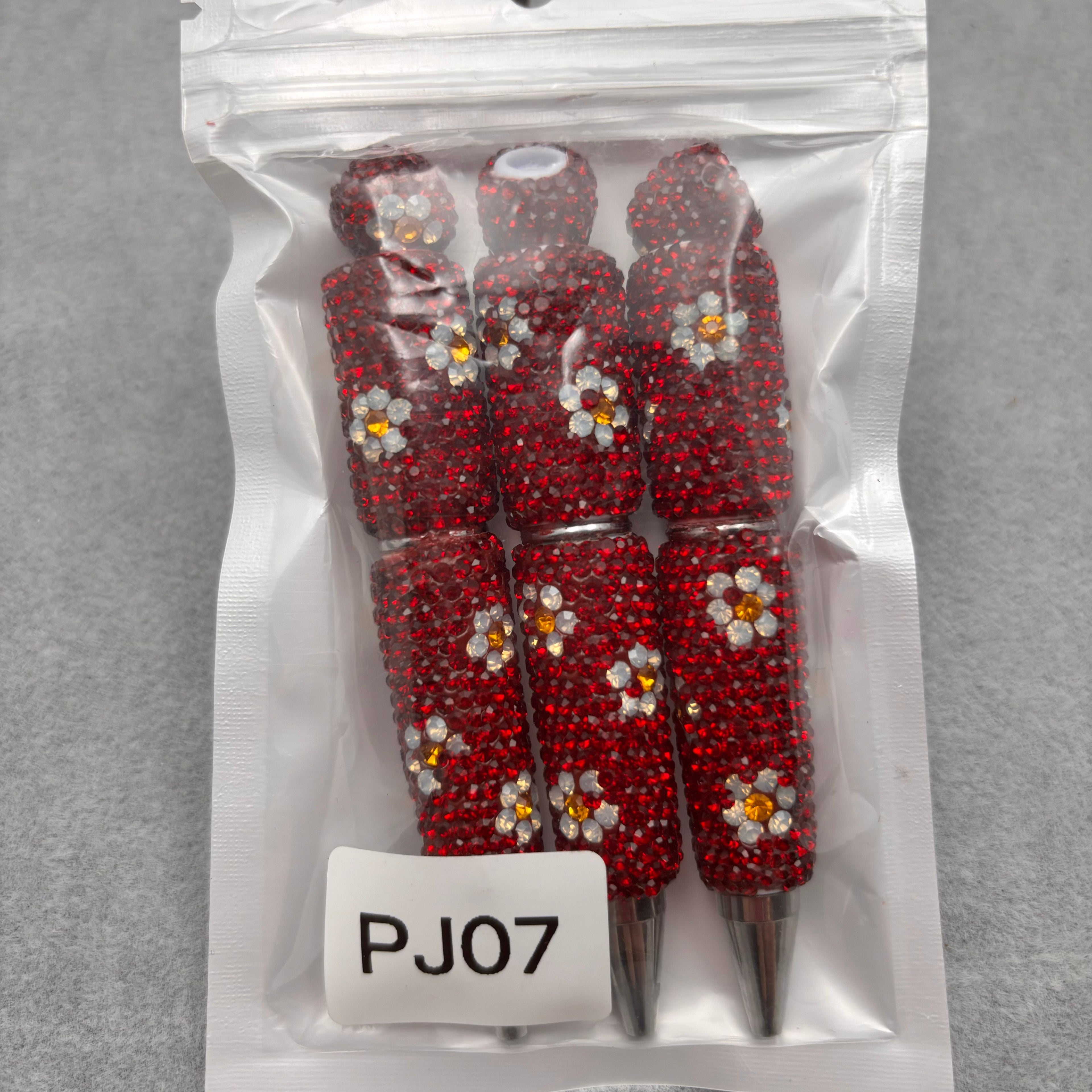 3pcs  Rhinestone Beadable Pens  PJ