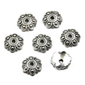 Plum Blossom Flower Spacer with Large Hole 40pcs/bag
