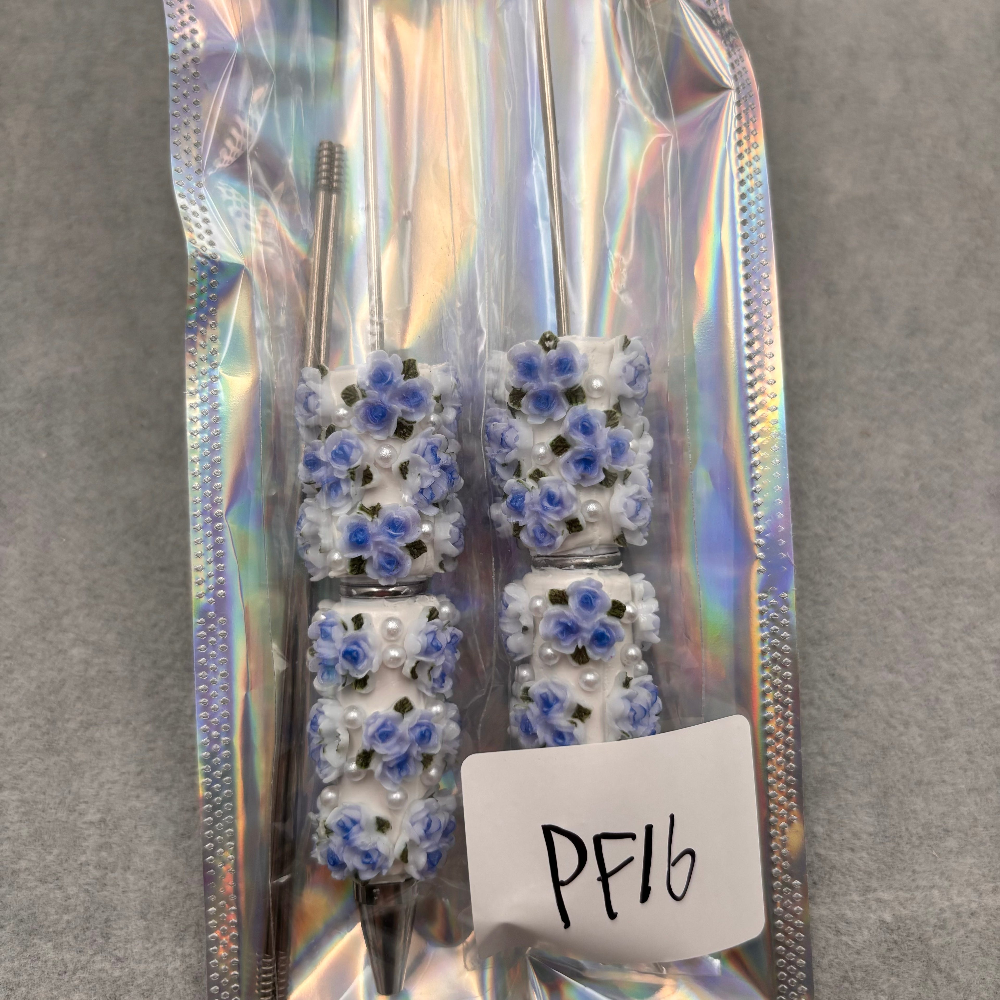 2pcs  Rhinestone Beadable Pens  PF