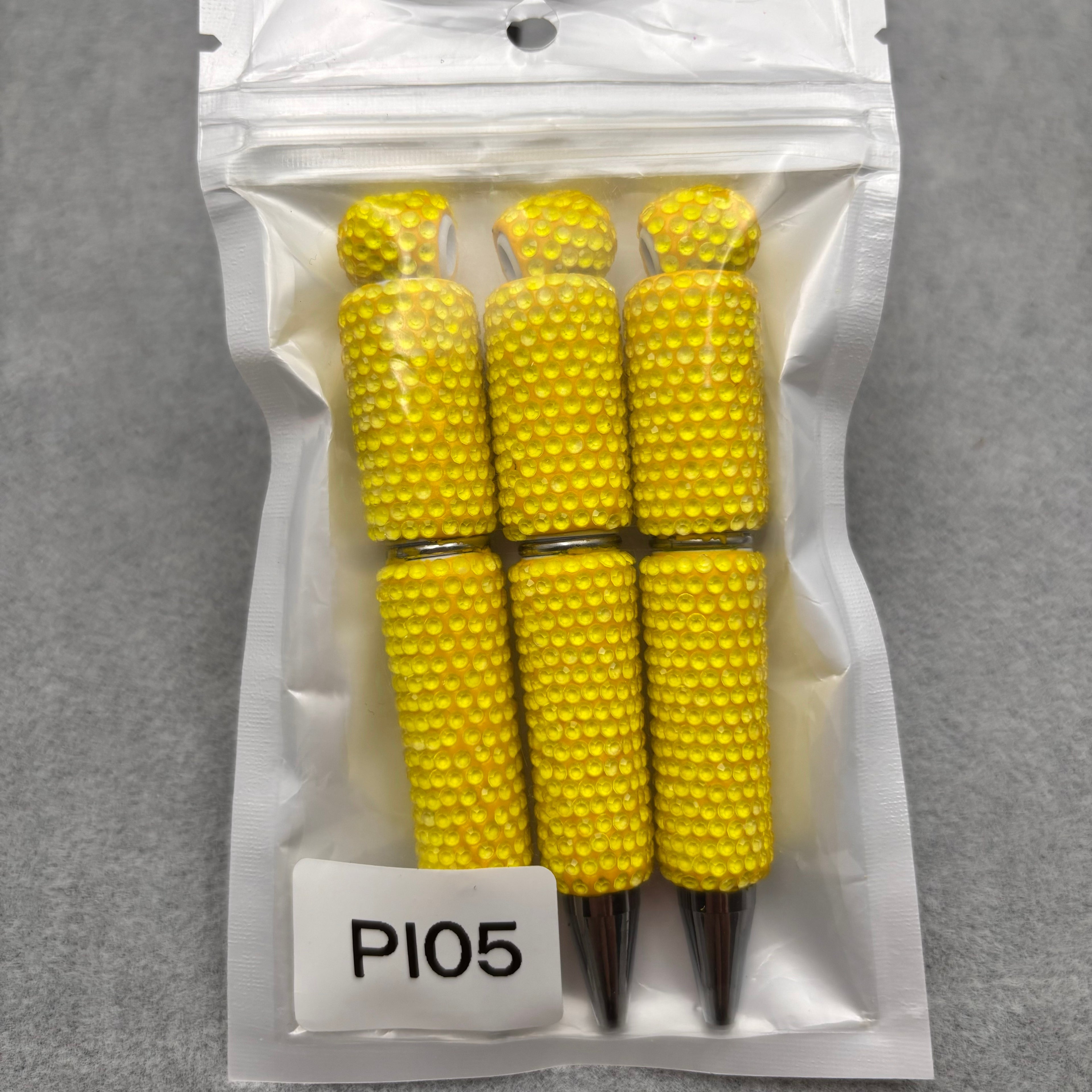 3pcs  Rhinestone Beadable Pens  PI