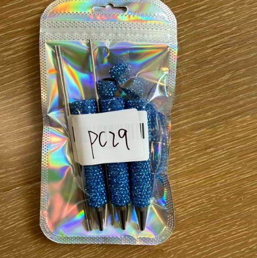 6-Pack Beadable Solid Color Pens