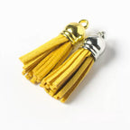 Velvet Tassel Charms | 3cm Mini Fringe Pendants for DIY Jewelry, Keychains, Bag Decor & Bohemian Crafts 30pcs/bag