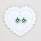 Kimhatter Heavy Duty Double-Sided Crown Alloy Bead with Rhinestones 2pcs/bag