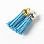 Velvet Tassel Charms | 3cm Mini Fringe Pendants for DIY Jewelry, Keychains, Bag Decor & Bohemian Crafts 30pcs/bag