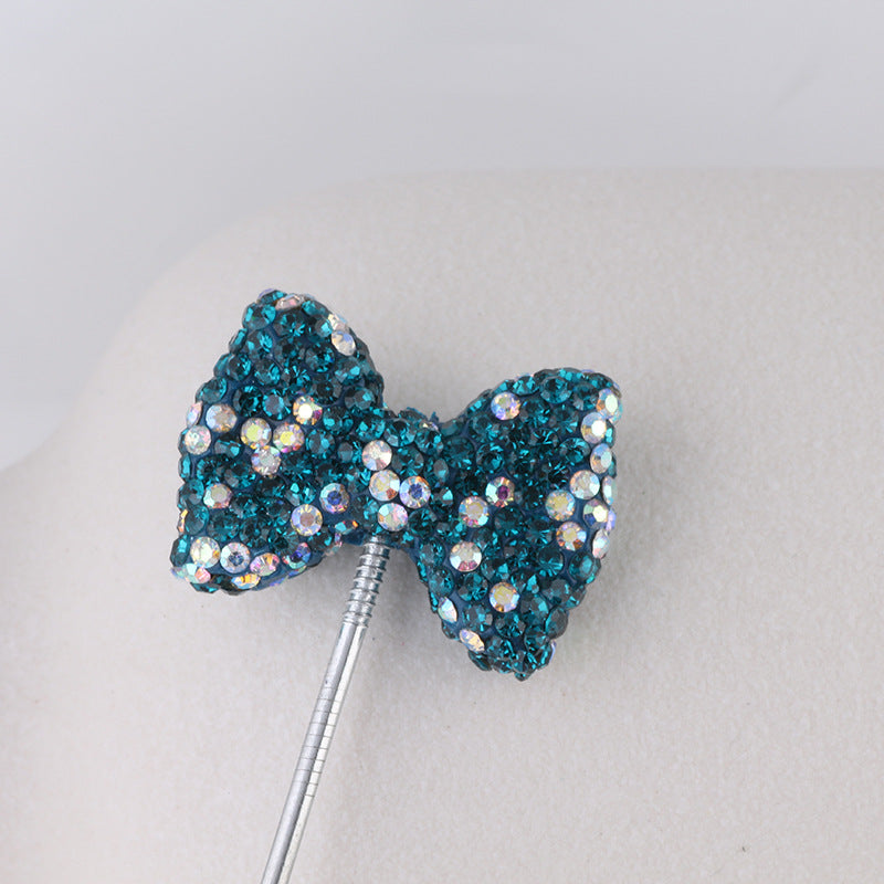 Kimhatter Bow Rhinestone Beads for Beadable Pen 3PCS/BAG (KHR03)