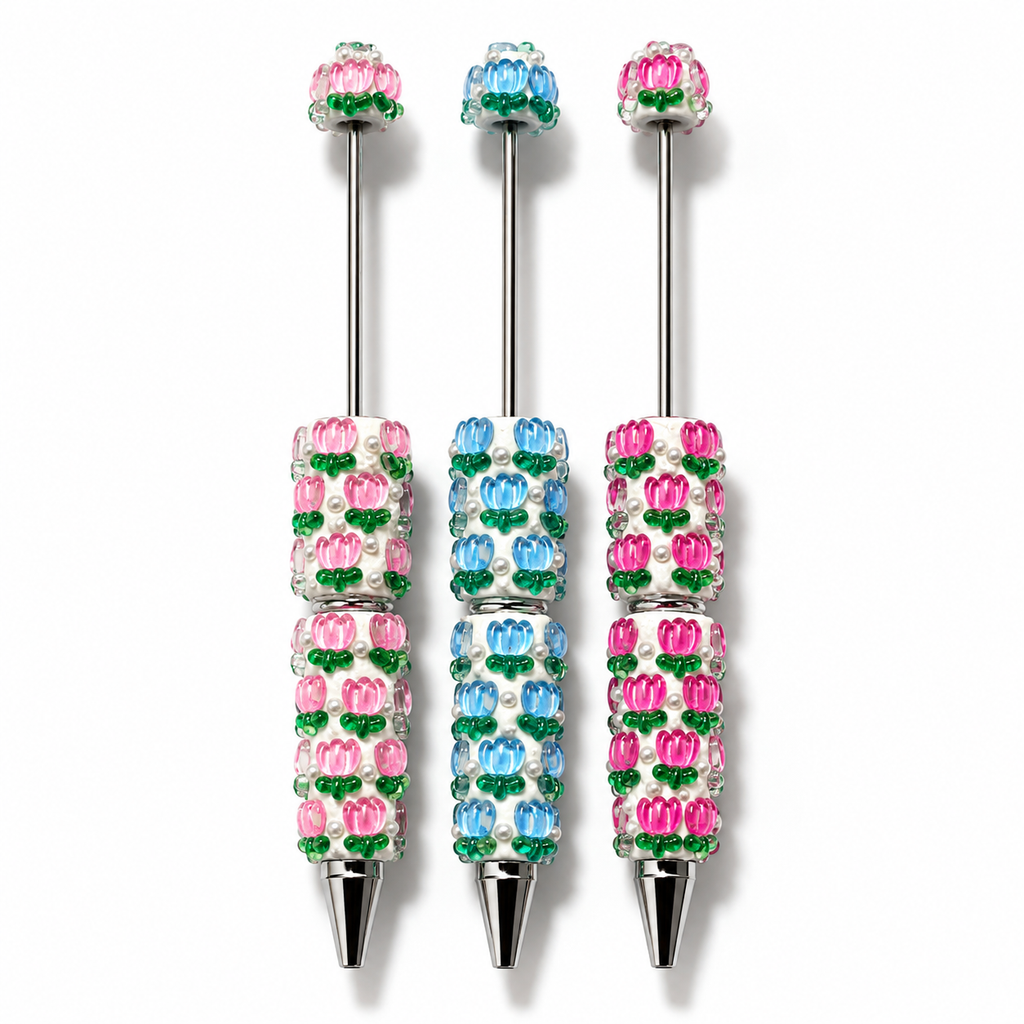 3pcs  Rhinestone Beadable Pens  PE