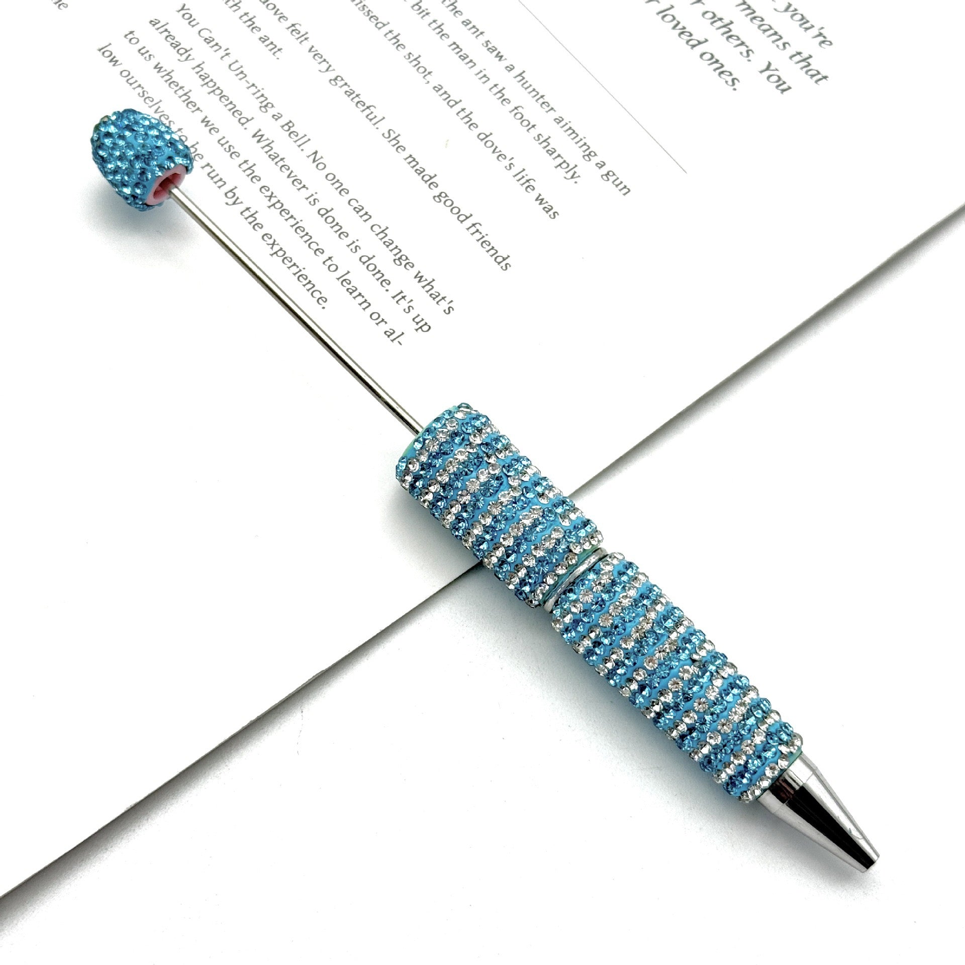 Kimhatter Beadable Rhinestone Pen-H