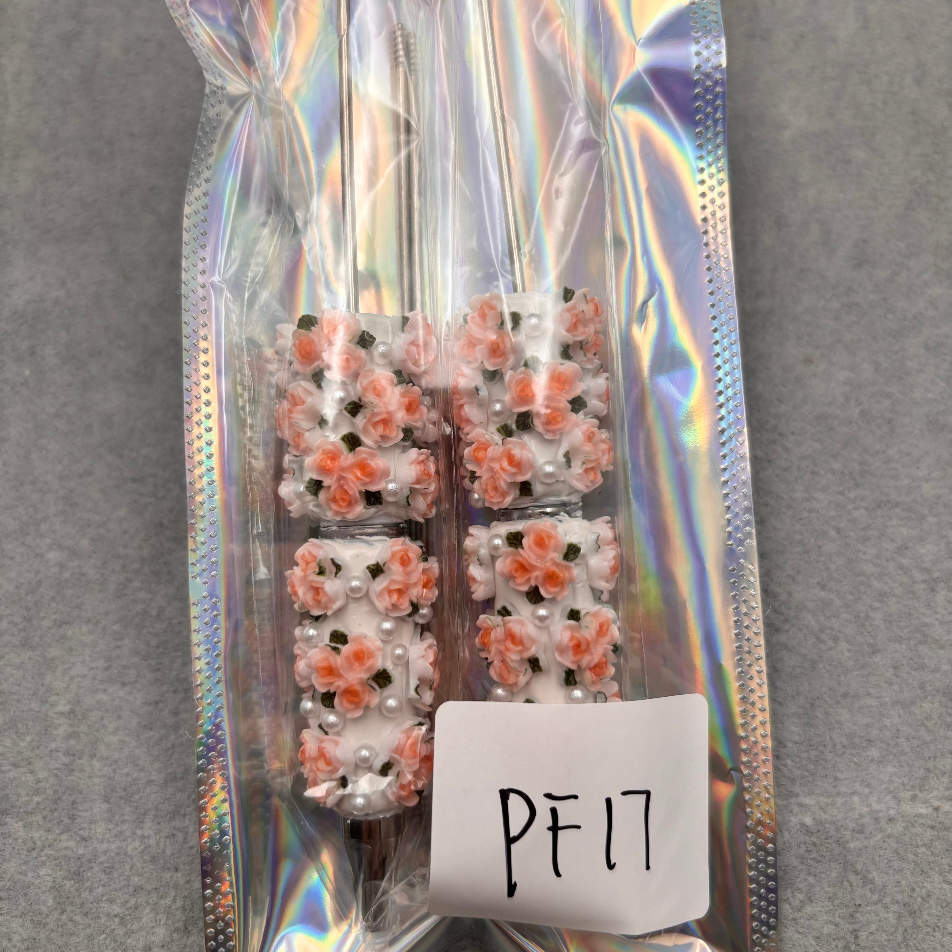 2pcs  Rhinestone Beadable Pens  PF