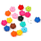 Acrylic Wave Pattern Layering Spacer Beads