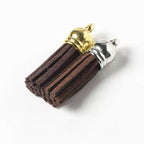 Velvet Tassel Charms | 3cm Mini Fringe Pendants for DIY Jewelry, Keychains, Bag Decor & Bohemian Crafts 30pcs/bag