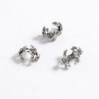 3D Rose Flower Spacer Bea 20pcs/bag
