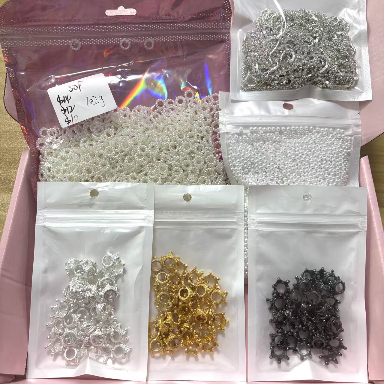 DIY Pen Making Supplies Set — 6-Piece Jewelry & Bead Accessories Kit