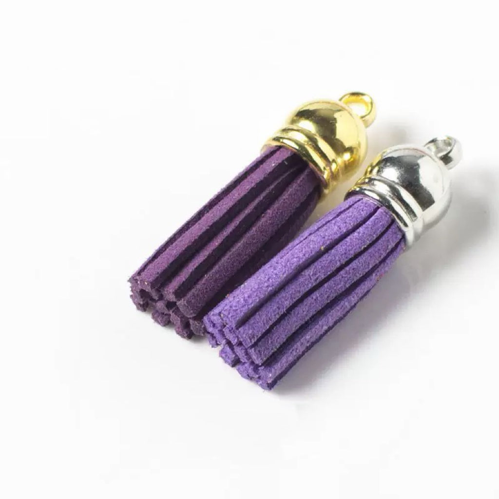 Velvet Tassel Charms | 3cm Mini Fringe Pendants for DIY Jewelry, Keychains, Bag Decor & Bohemian Crafts 30pcs/bag