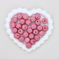 16mm Full Crystal Diamond Ball Polymer Clay Beads with Straight Hole