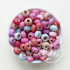 Large Hole European Spacer Beads, Charm Beads, Lampwork Beads, Assorted Beads