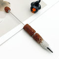 Sparkle Rhinestone Pen DIY Beaded Pen,Fancy Beadable Pens Bar Blank,Rhinestone Polymer Clay Beadable Pen,Ballpoint Pen