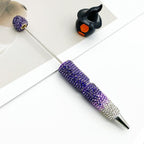 Sparkle Rhinestone Pen DIY Beaded Pen,Fancy Beadable Pens Bar Blank,Rhinestone Polymer Clay Beadable Pen,Ballpoint Pen