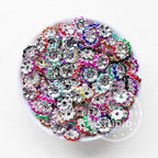 50Pcs/Lots 13mm Pearl Wavy Spacers Beads,Pearl Metal Spacer,Assorted Color Spacer Beads,Rondelle Beads