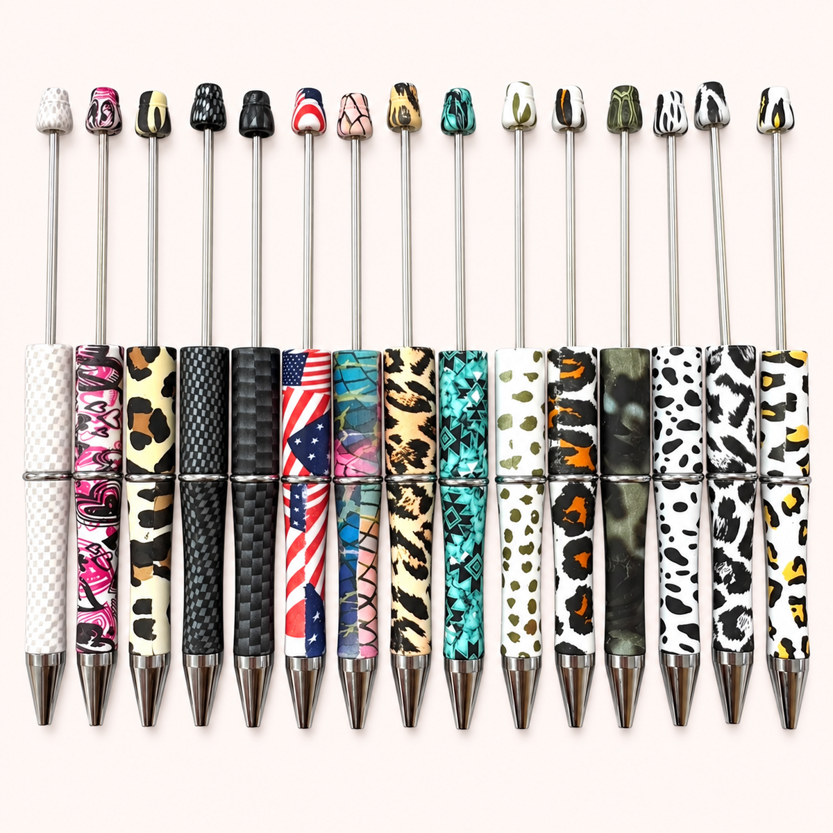15-Pack Beadable Pattern Pens