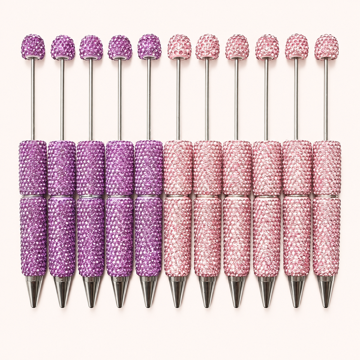 11-Pack Beadable Solid Color Pens  (NEW)